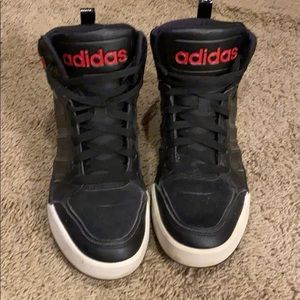 Boys Adidas high top sneaker
